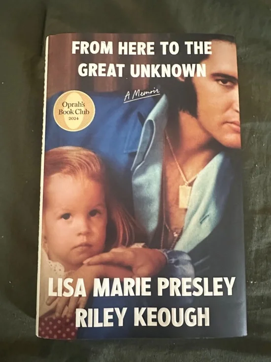 From Here to the Great Unknown by Lisa Marie Presley - Blue Cover - Picture 1 of 2